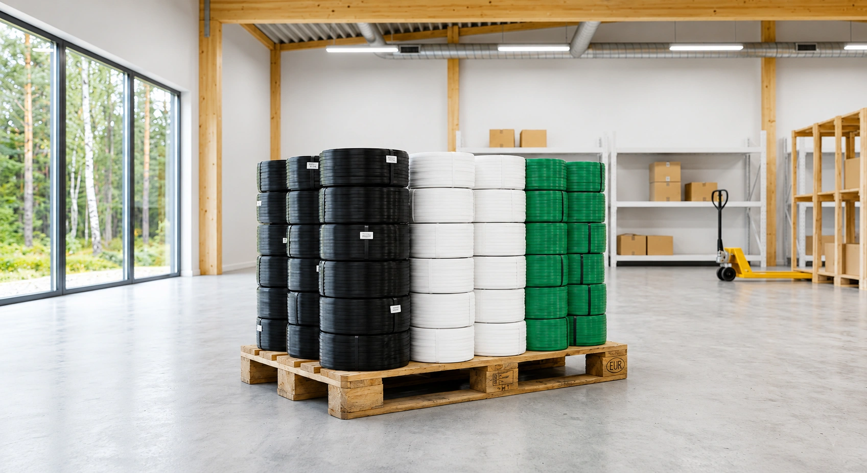 PP Strapping Band Exporter Sweden — Greenstrix Industrial Packaging